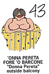 'Onna Pereta Fore 'O Barcone