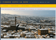 Firenze sotto la neve
